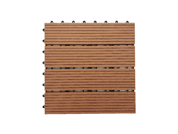 WPC patio tegel Basic bruin - 1 stuk