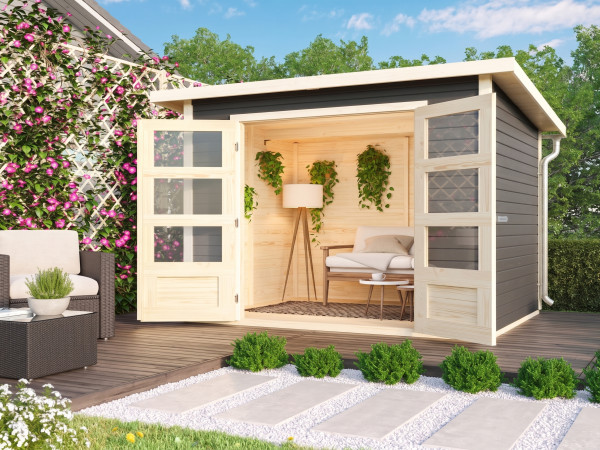 Tuinhuis Stockach 3 19 mm terragrijs