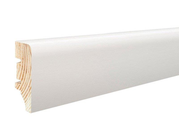 Plint wit P4P gefolieerd