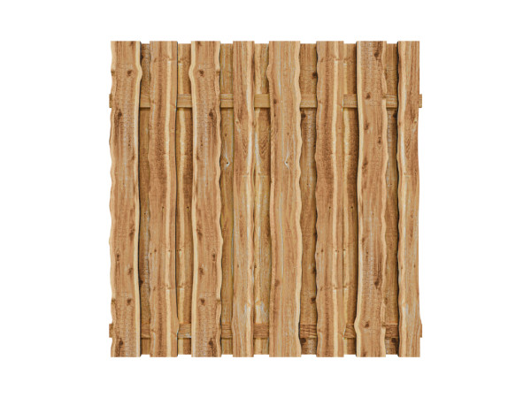 Privacybeschermende schutting Europees lariks Rustiek naturel