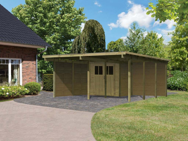 Carport SPARSET plat dak carport 1 kdi