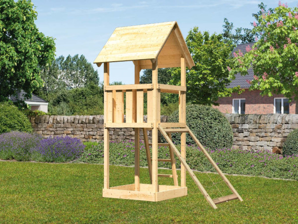 Speeltoren Lotti naturel incl. nethelling