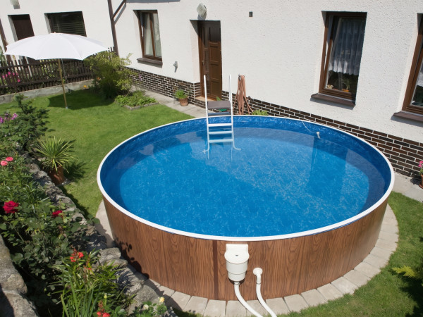 MY- zwembadset Splash houtlook Ø 3,6 m H:1,2 m