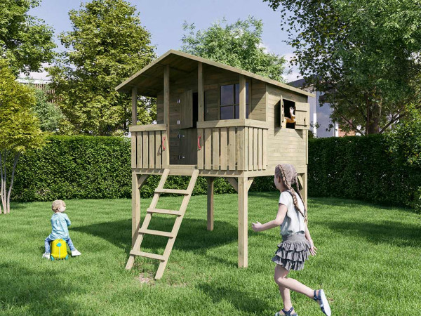 Paalhuis CLASSIC Leon drukbehandeld