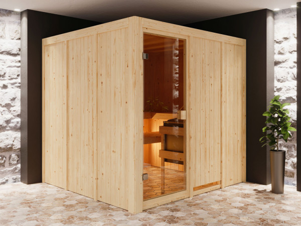 Karibu element sauna 68mm Celine 4