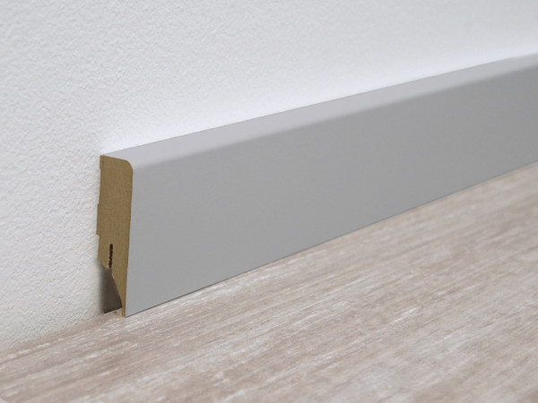 Plint grijs decor (MDF kern)