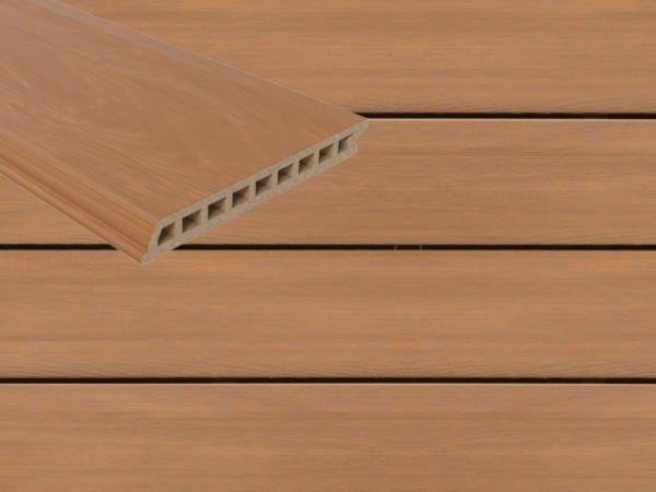 WPC-gevelbekleding Sonne bruin