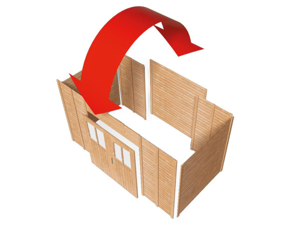 Inrichtingsruimte 1 voor enkele carport kdi