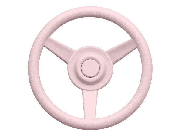 Stuurwiel, rood, 30 cm, pastelroze