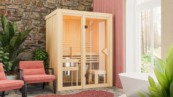 Karibu element sauna 68mm Paradiso 1