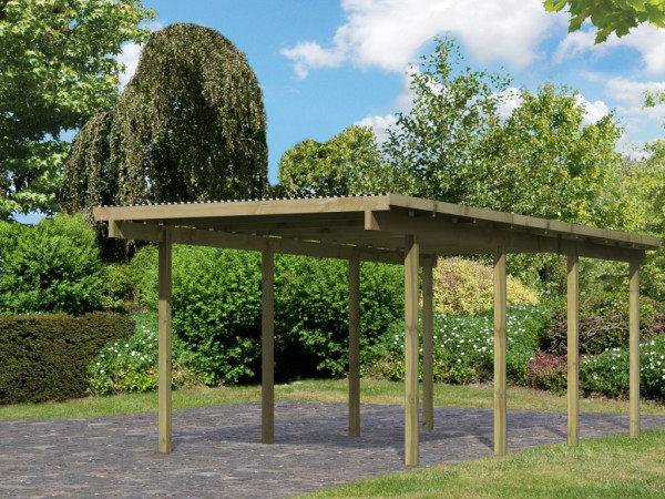 Carport enkele carport 2 ECO