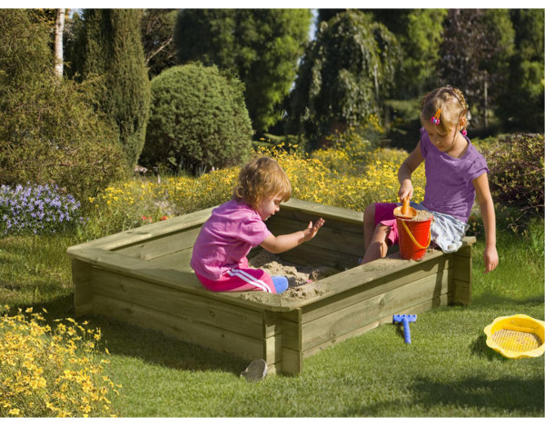 Zandbak 16 mm dik zonder deksel KDI