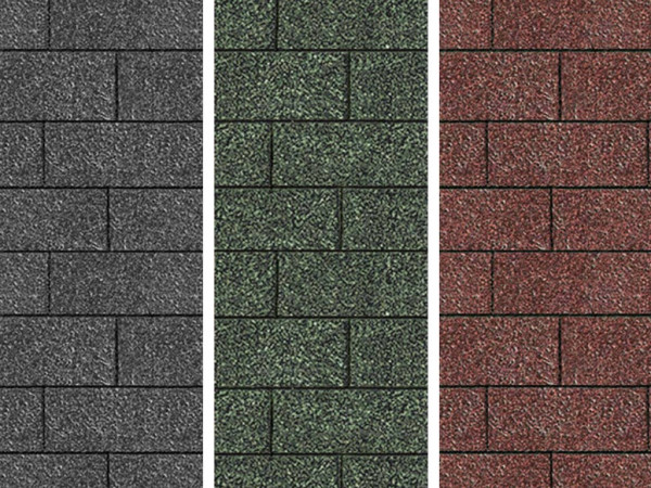 Dakshingles rechthoek