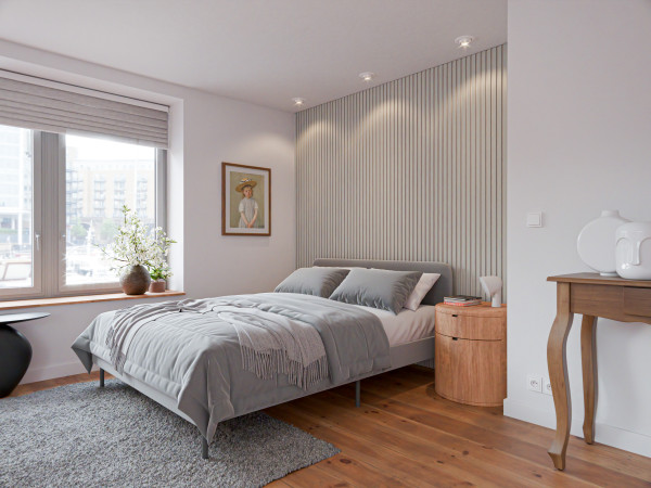 Akoestisch paneel wandbekleding Trend zandbeige