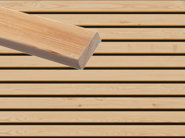 Gevelbekleding Ruitvormige strook Siberisch lariks