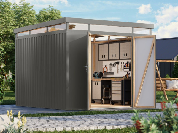 Metalen tuinhuisje Aurum 3,5