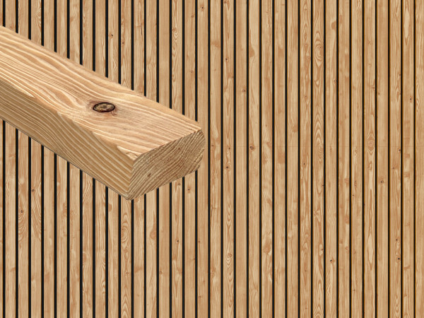 Gevel rhombuslijst Canadese lariks