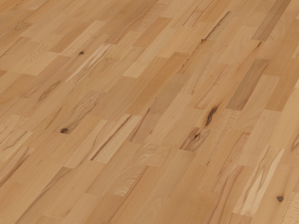 Parket PC 200 levendige, gestoomde beuken 9046 scheepsdeelpatroon, geborsteld