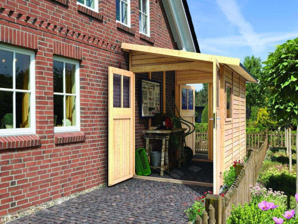 Aanbouw schuur Wandlitz 3 19 mm natuurlijke afwerking