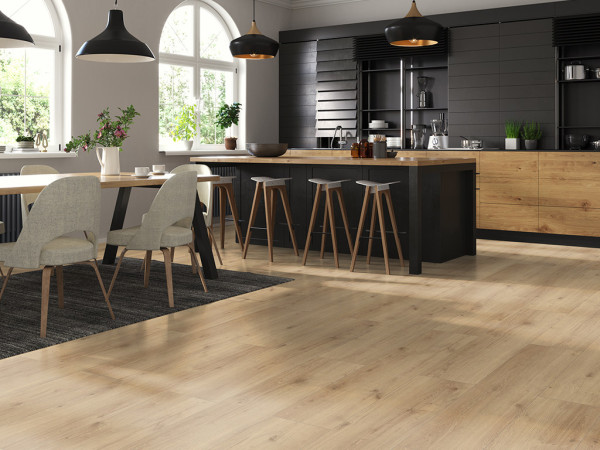 Laminaat Lifestyle Trend Bellemont Oak light sand landhuisvloer