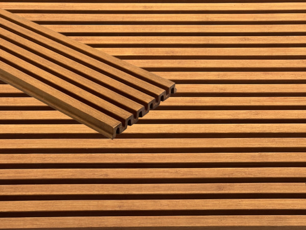 Bamboe ruitvormige gevelbekleding, smal, voor buitengebruik