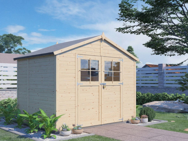 Tuinhuis Osterfeld 3 19 mm naturel