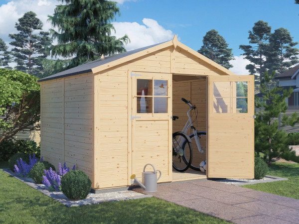 Tuinhuis "Osterfeld 4" 19 mm naturel