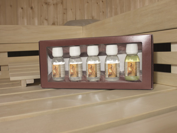 Sauna-infusie concentraat set 5-delig