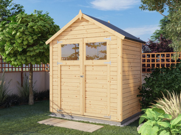 Tuinhuis Sylta 1 14 mm onbehandeld