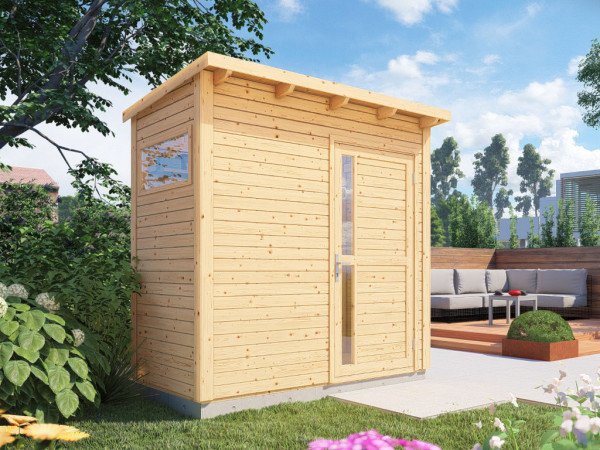 Tuinhuis Punta 1 19 mm onbehandeld