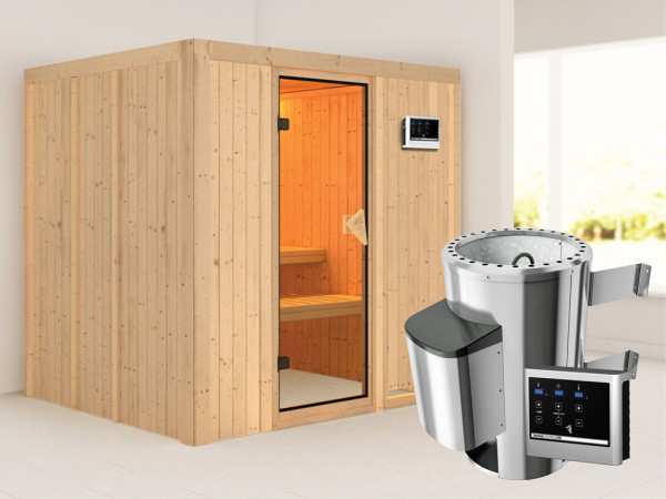 Systeemsauna Daria incl. Plug & Play saunakachel externe besturing