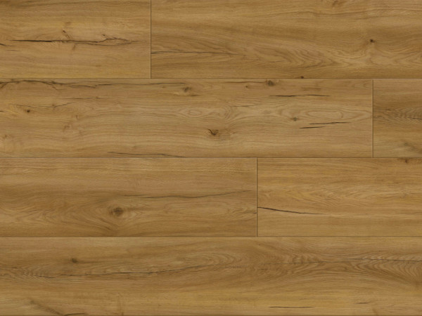 Vinylvloer Premium klikvinyl Eiken Goud Landhuisplank