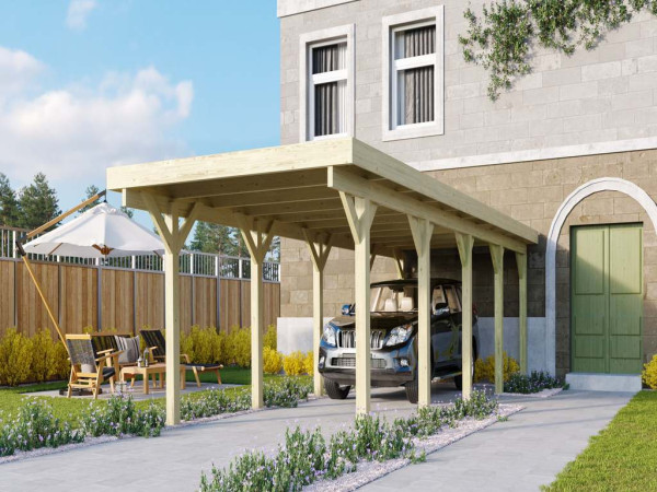 Carport Single 3 CLASSIC incl. 0,5 mm stalen dakplaat
