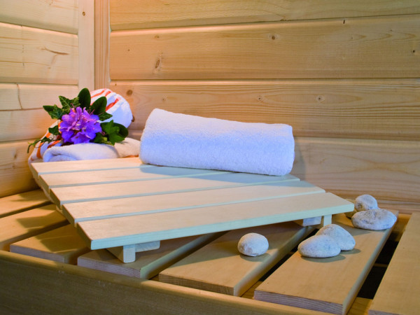 Systeemsauna Tonja energiebesparende deur + Plug & Play saunakachel met besturing