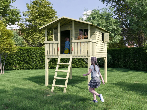 Paalhuis SMART PLUS Leon druk geïmpregneerd