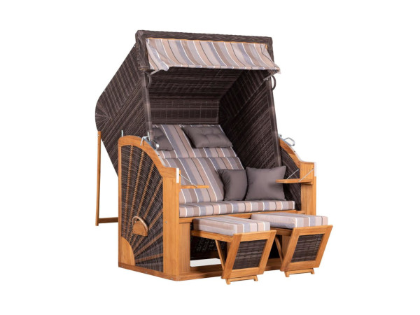 Strandstoel PURE CLASSIC XL SUN PE STONE GREY Design 403