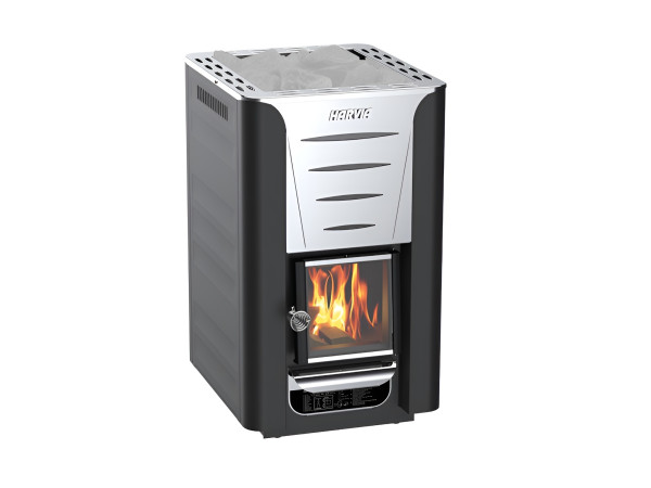 Harvia 20 Pro 24,1 kW houtgestookte saunakachel, incl. schoorsteenset incl. schoorsteenset