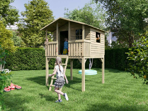 Huis op palen SMART Leon keteldruk-geïmpregneerd