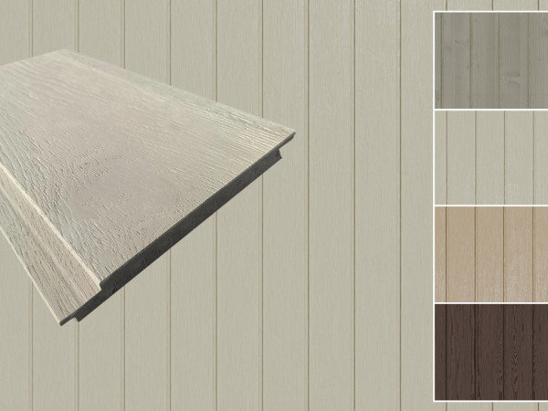 ArmorBoard gevelprofiel Sneeuw houtlook