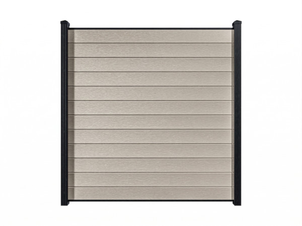 Plankenset voor WPC insteekheksysteem lichtgrijs