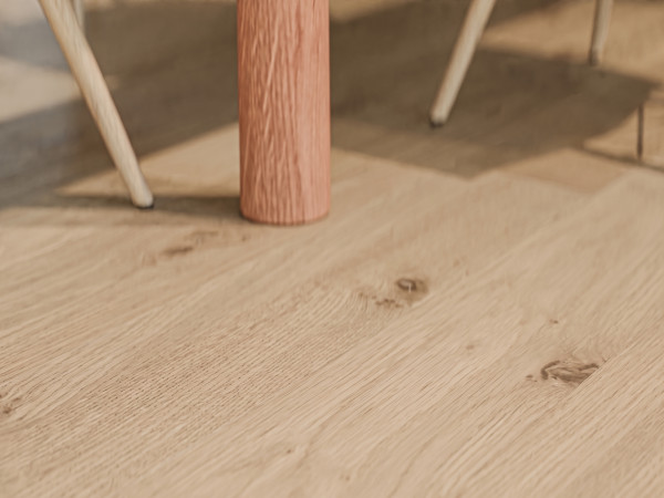 Massief houten plank rustiek eiken gladgeschuurd