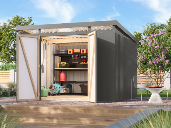 Metalen tuinhuisje Iridium 3,5