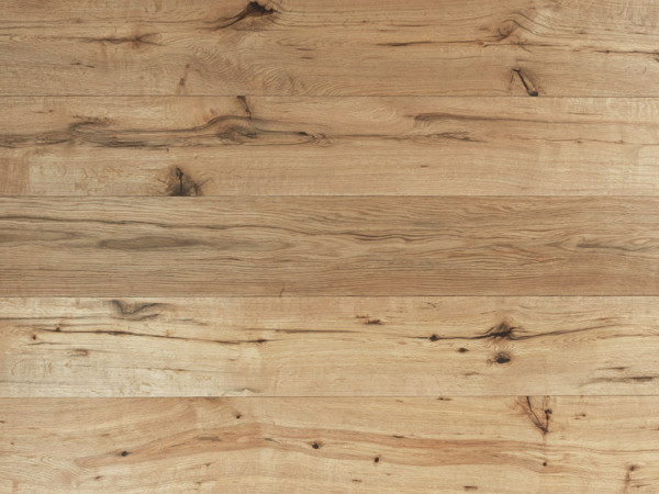 Parket eiken rustiek, onbehandelde landhuisdeel, geborsteld