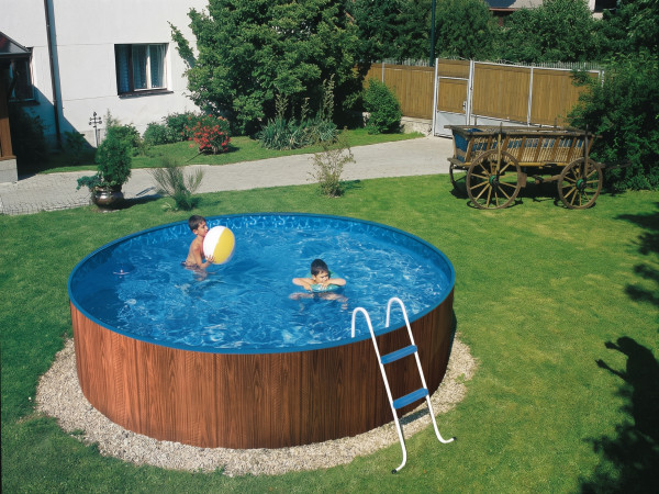 My-Poolset Splash HOUT m. patroonfilter