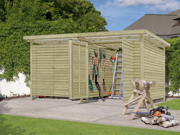 Gereedschapshuisje Riga 9 mm druk geïmpregneerd