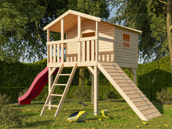 Steltenhuis Benjamin SET 19 mm naturel incl. schuif rood en meer