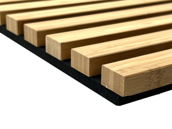 Akoestische panelen Klassieke bamboe wandbekleding