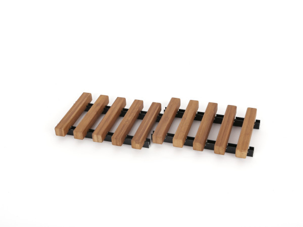 Bamboe gevelbekleding voor buiten - natuurlijk bruin, 290 x 40 x 3,0 cm