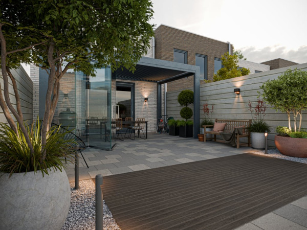 Terrasplank BPC Antraciet