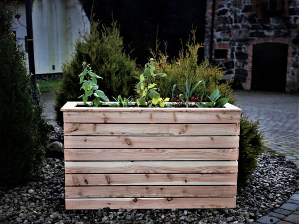 Verhoogde bed planter box MARTA lariks